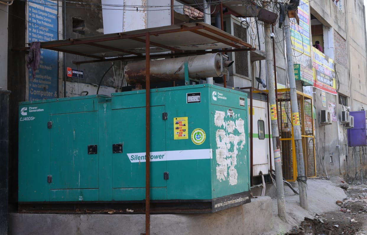 After implementation of GRP rules, diesel powered generators will be closed from October 1