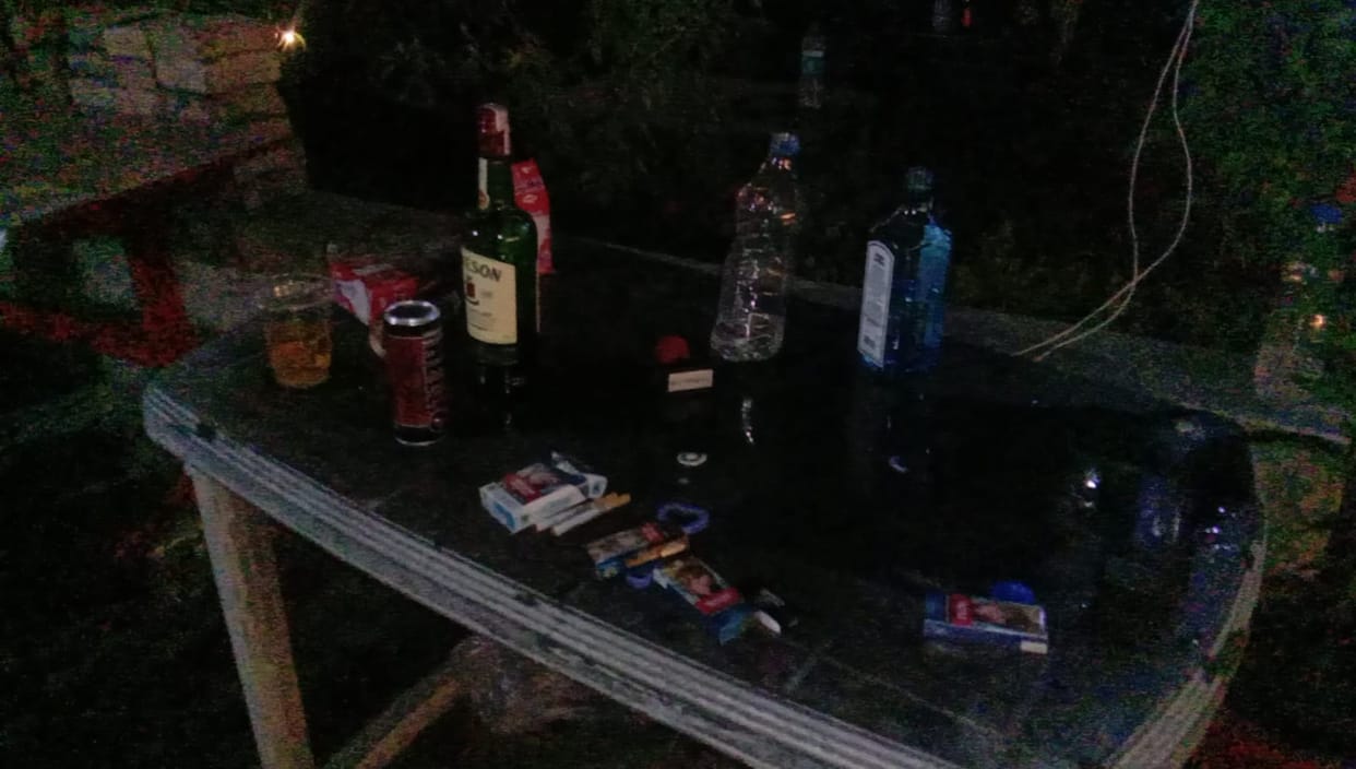 Liquor was being served in illegal cafes and restaurants