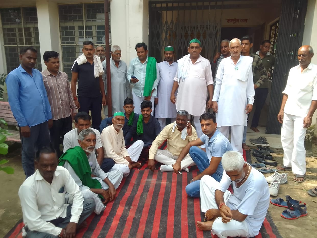 BKU held electrical workers hostage in Bhopa