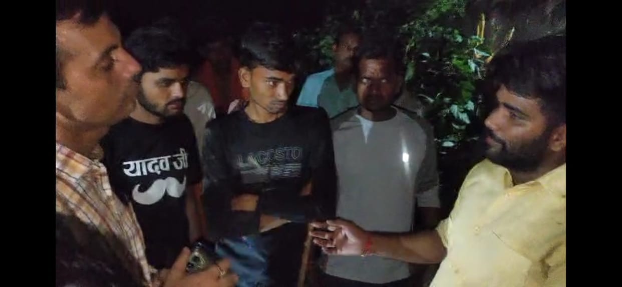 Villagers clash with employees who left the cows at the cow shelter site