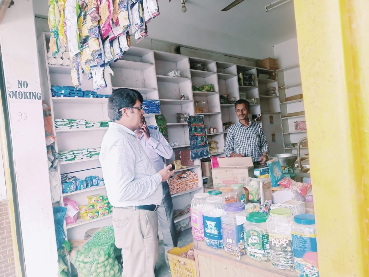 sdm fine to ten shopkeeper in sangdah bazar