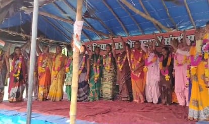 CPI leader Krishna Adhikari reached to support the movement of flood victims