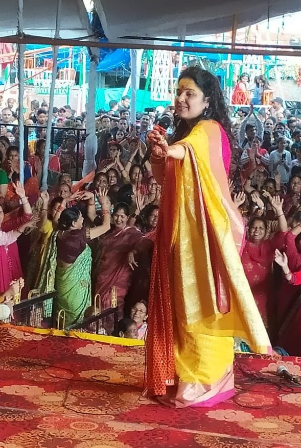 Consecration of the idols of Mother Nanda and Sunanda