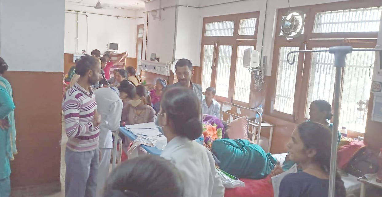 Patients suffering from viral increased in Medical College Chamba