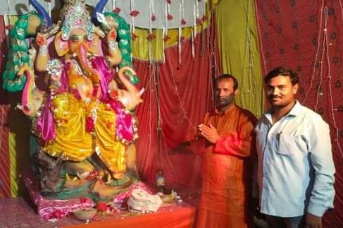 Tableau of Lord Ganesha