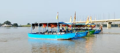 Ganga's scope shrunk due to falling water level