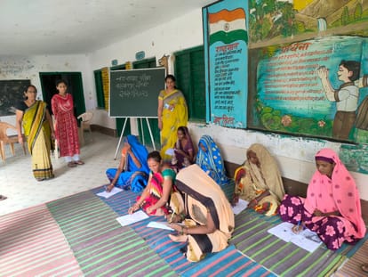 Mother-in-law, daughter-in-law and grandmother-granddaughter also appeared in the children's school.