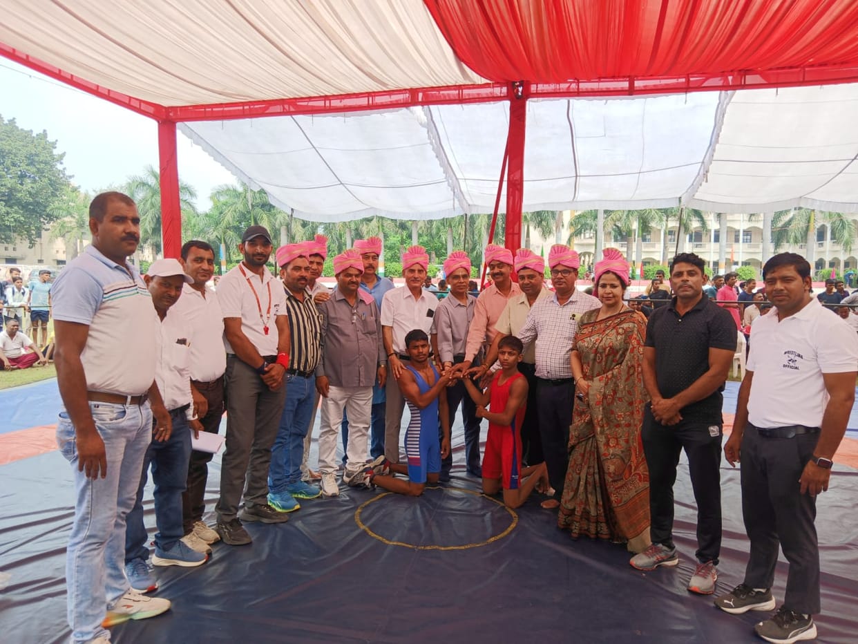 Angad and Suraj won in wrestling