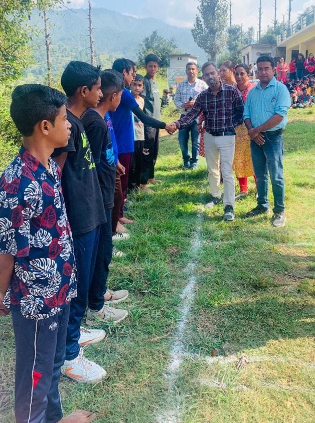 Students showed their strength in Kho-Kho