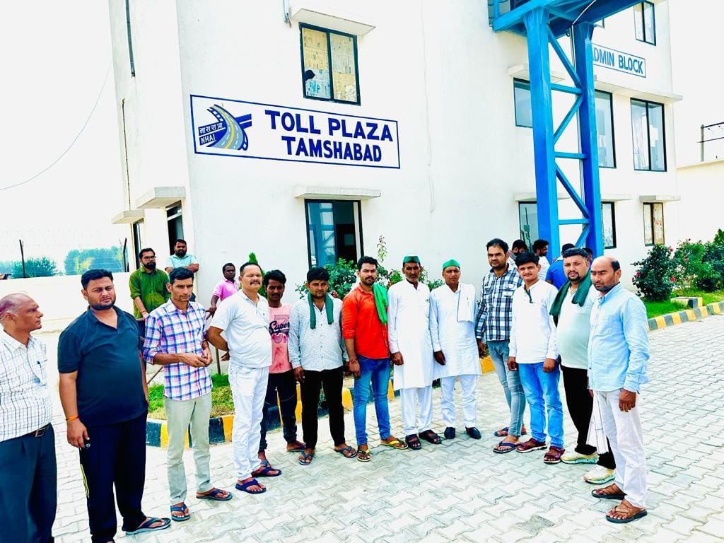 BKU workers made toll free for one hour