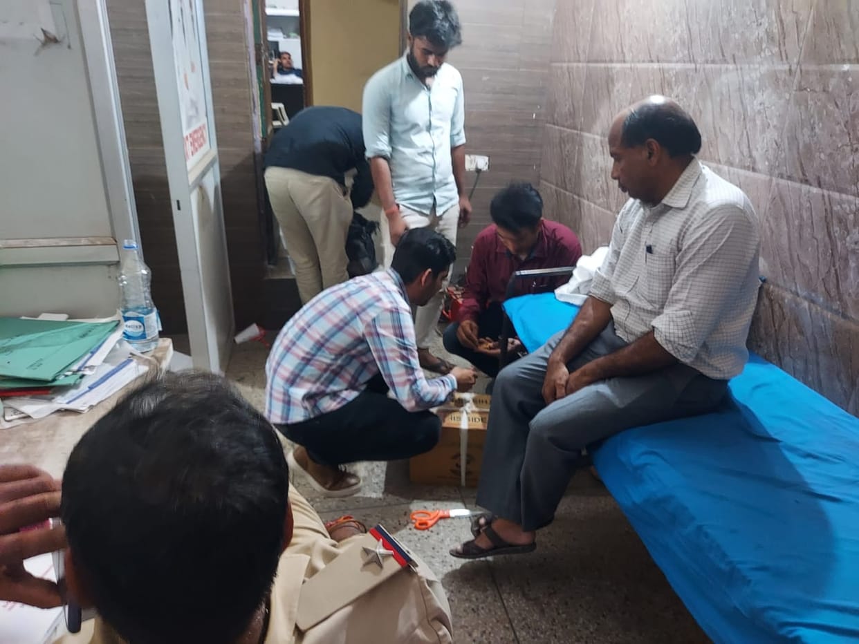 Chief Minister's flying squad raids hospital