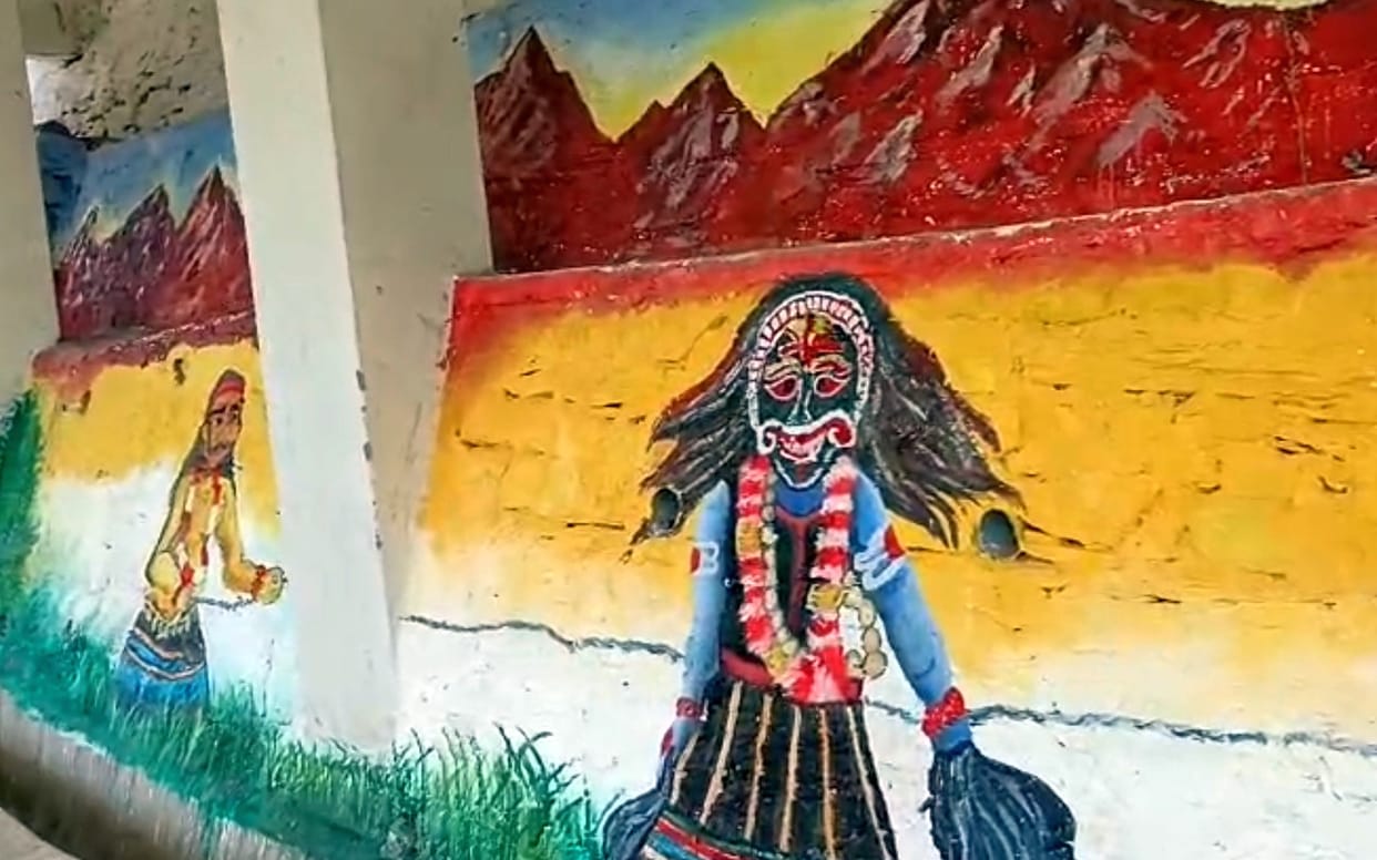 Sorghati is getting drenched in the colors of Kumaoni culture
