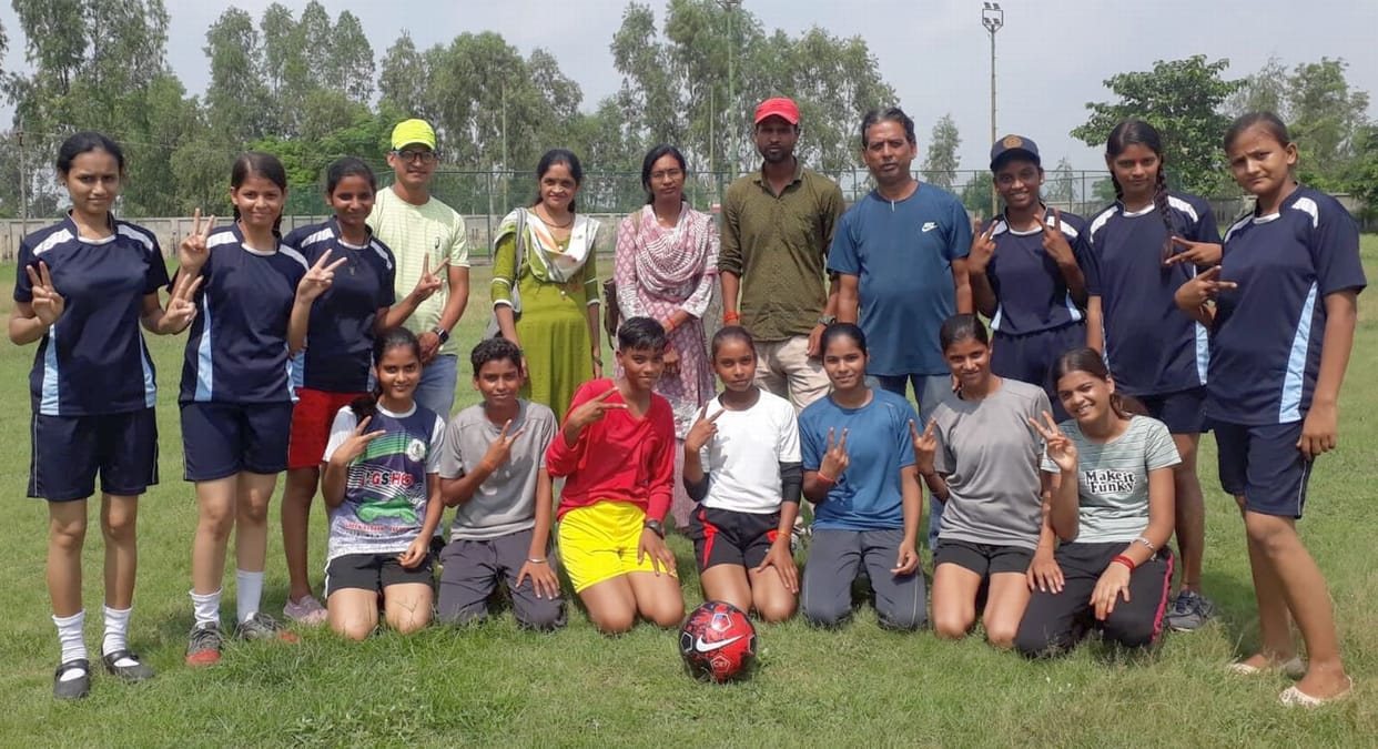 Football team selected, players will show their strength at divisional level