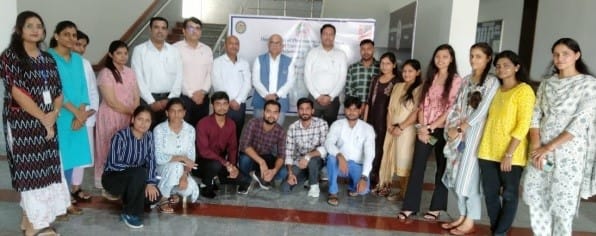 More than 200 students and teachers of the university got registered for organ donation.