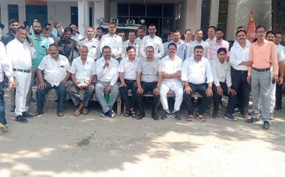 Advocates protested against the police