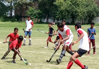 Stadium's trainee team won the final match of hockey