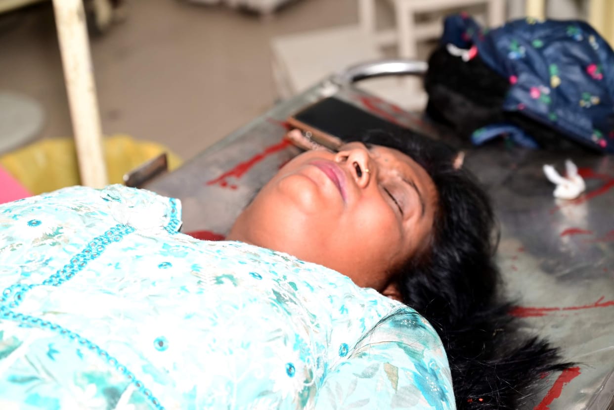 Delhi tourist's car falls into ditch