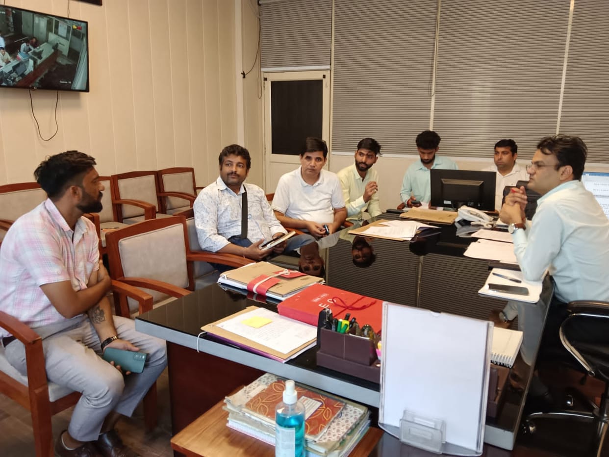 Thanesar Municipal Council once again imposed a fine of Rs 10 thousand on Sugam Sanitation Company