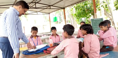 Listened to the children count the mountains, encouraged them