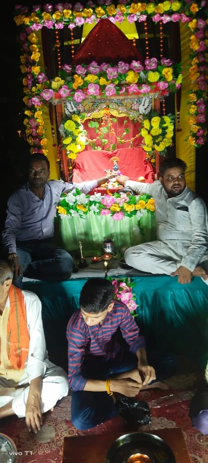 Jalvihar procession taken out with much fanfare with band and music