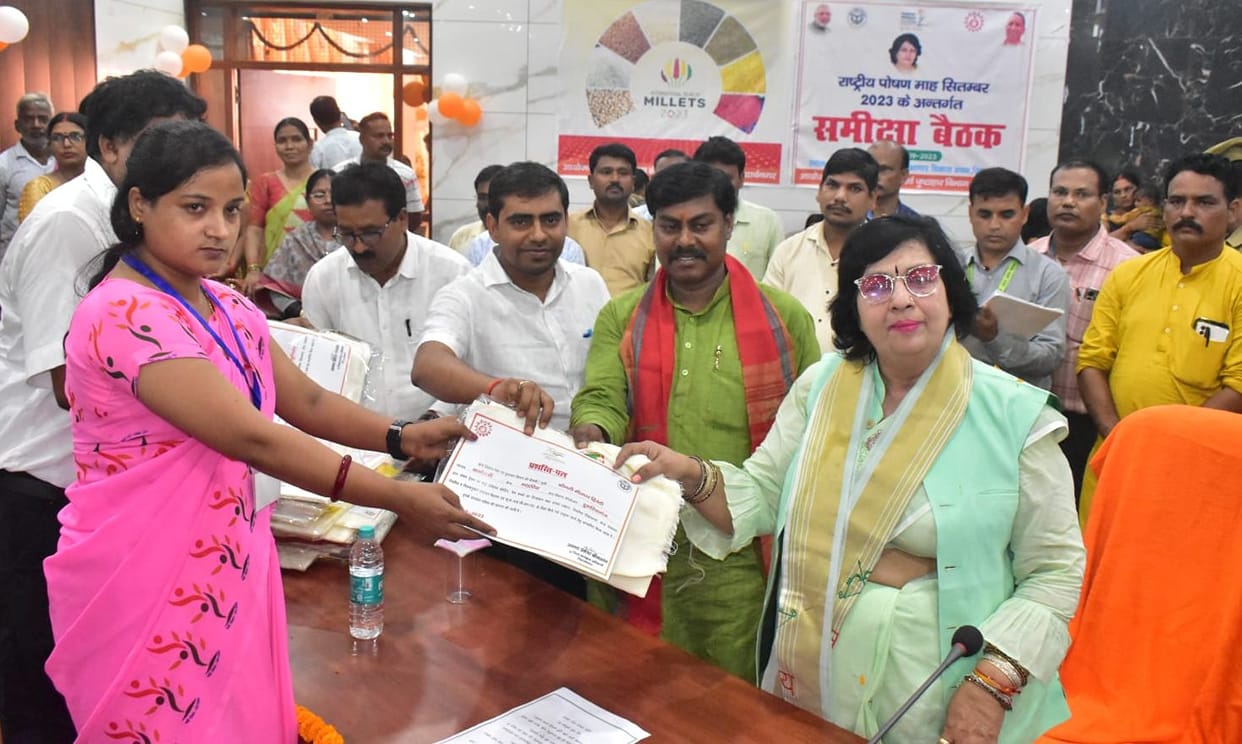 Children from poor families are getting good education at Anganwadi centres: Pratibha