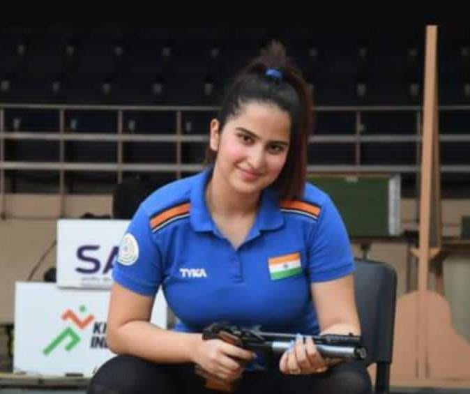Rhythm Sangwan targets gold medal in shooting