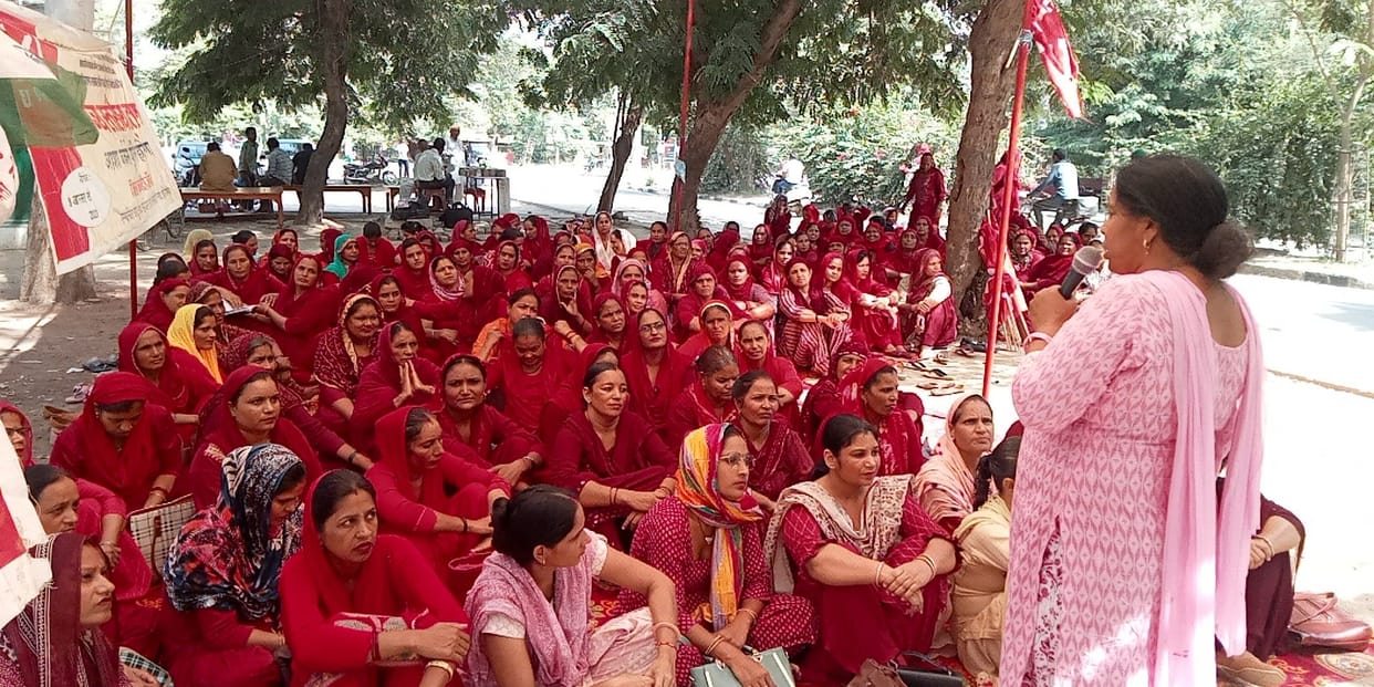 Asha workers will protest till salary increase