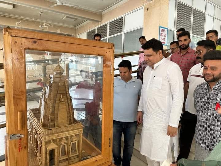 Officials should speed up the work going on in Chamunda temple: Sudhir