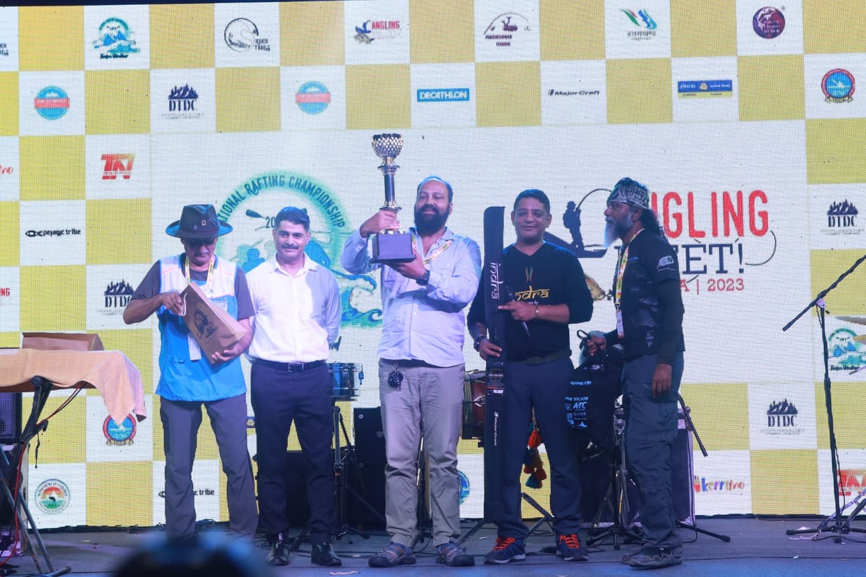 Almora angler Mohan Rayal became champion in angling