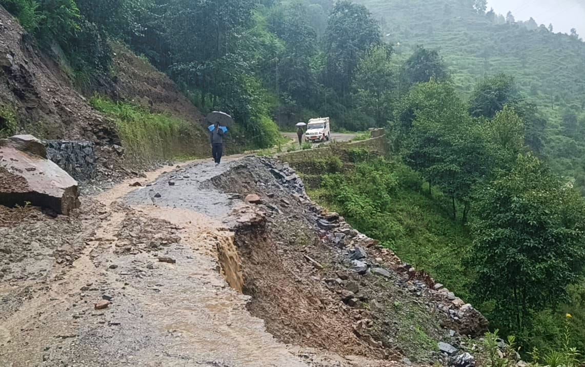 Even after 80 days the road could not be restored till Shanshar