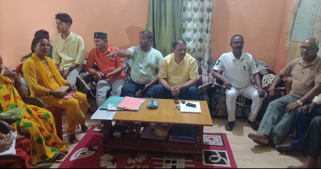 Verification of workers started in Lalkuan BJP Mandal