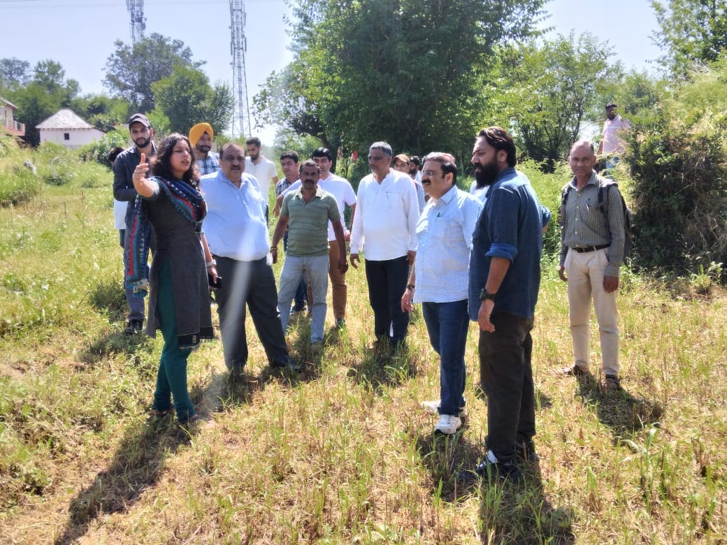 Efforts started for the construction of the building of the proposed critical care unit near the hospital.