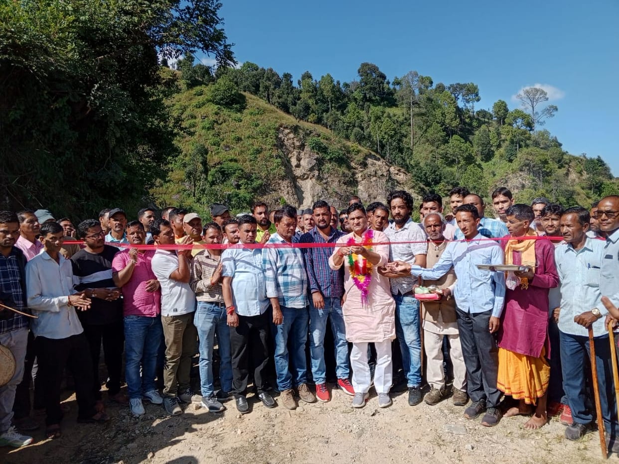 Asphalt work started on Ligdani road