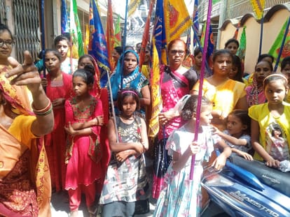 Echoed in Nishan Yatra - Support of the defeated, praise of Baba Shyam Hamara