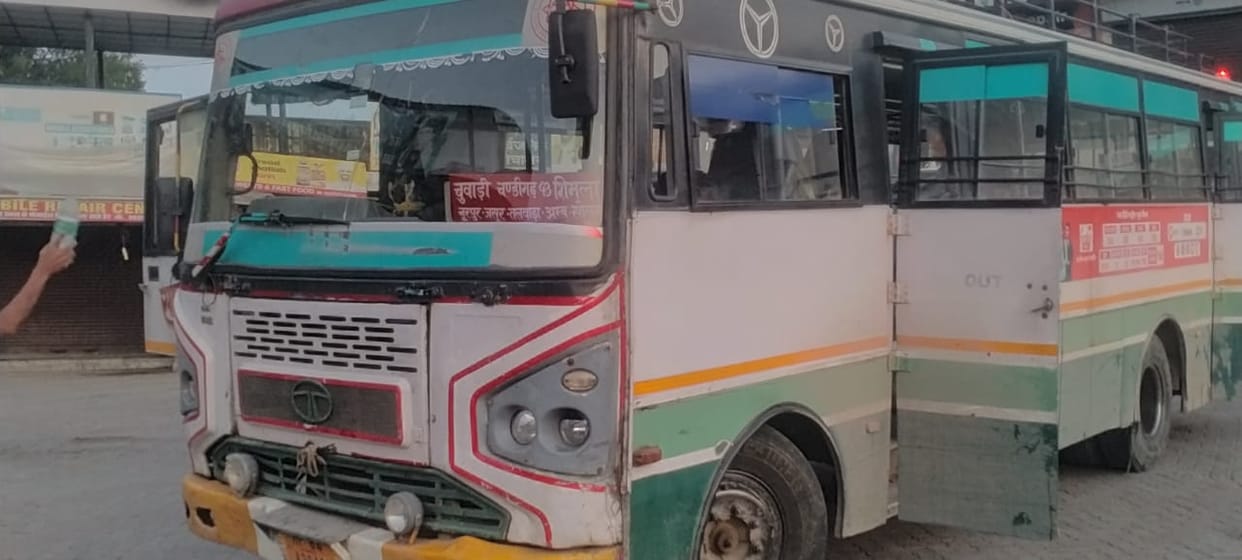 Shimla to Chuwadi route bus coming till Nurpur only