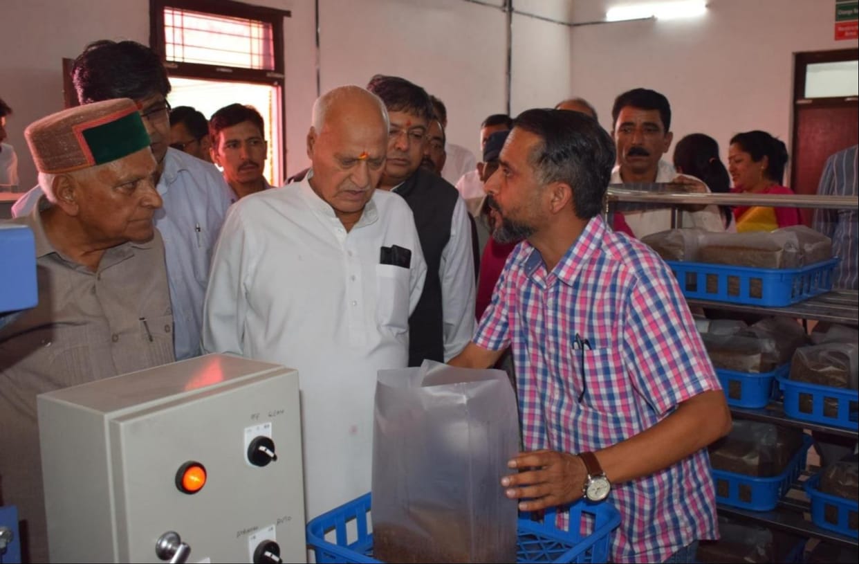 Shiitake Mushroom Cultivation Training Center inaugurated in Palampur