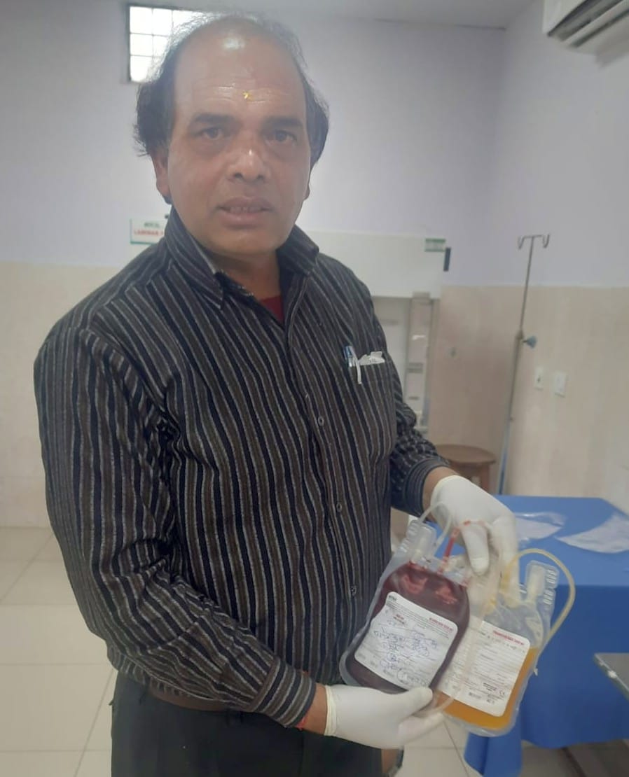 Blood component unit becomes a boon for pregnant women, children and sick people