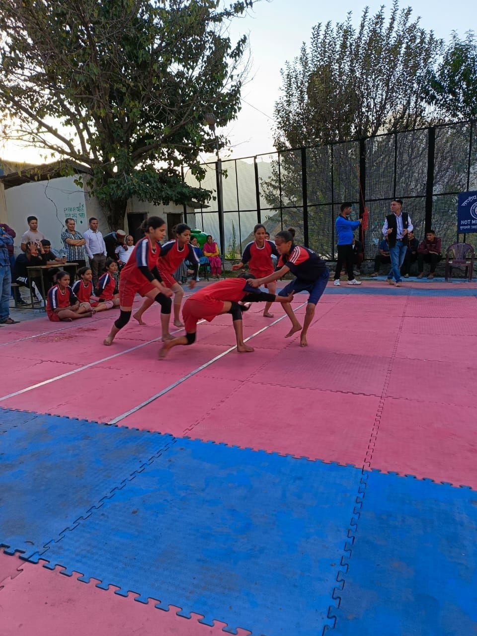 Overall winner in Holi Athletics, Khushi and Shagun became best athletes
