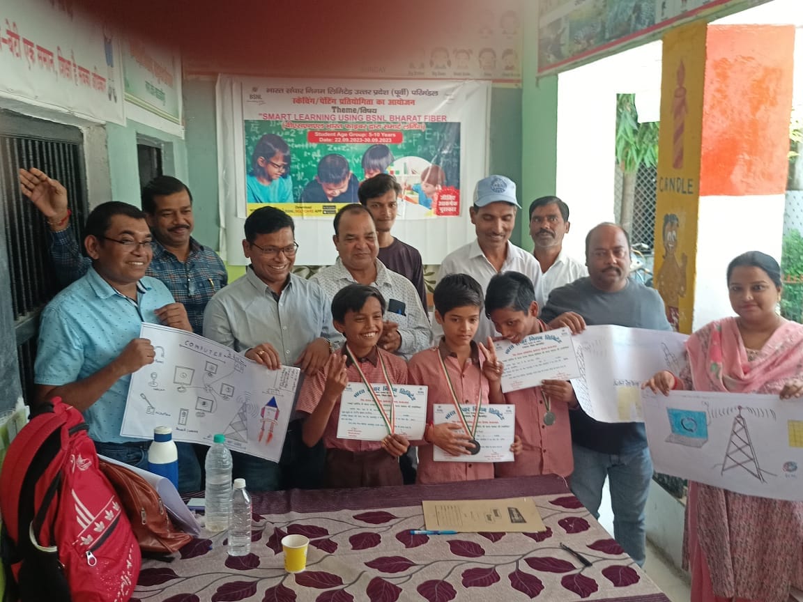 Yash I and Umang II were second in painting competition