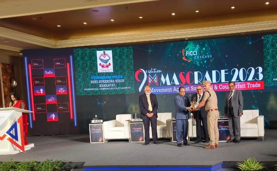 SOG in-charge Surendra Khadayat honored with FICCI Award