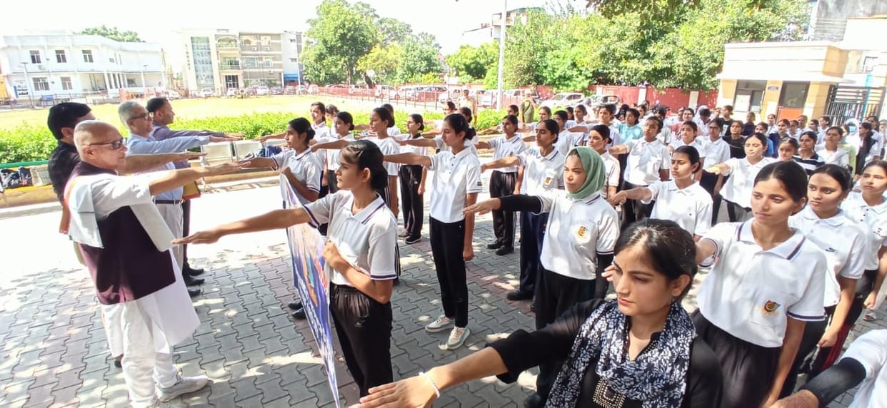woman college pared