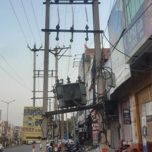 Electricity load is increasing in the city, work of installing new transformer stuck