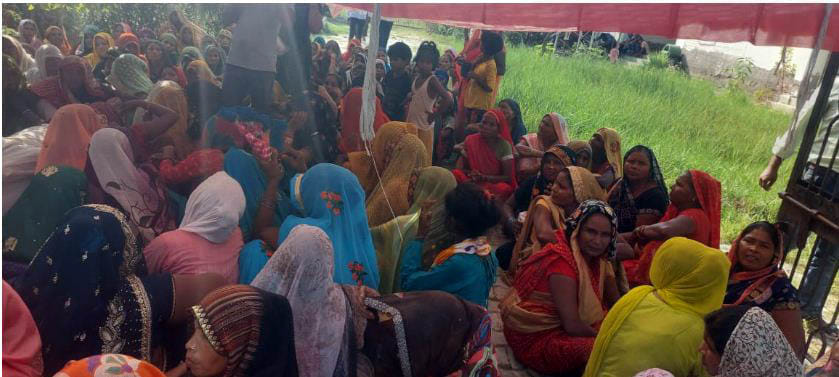 Power plant surrounded due to death of contract worker due to electric shock
