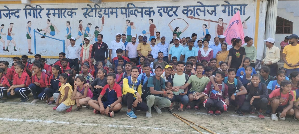 Brijesh won in running, Ali in long jump, Abhishek won in javelin throw.