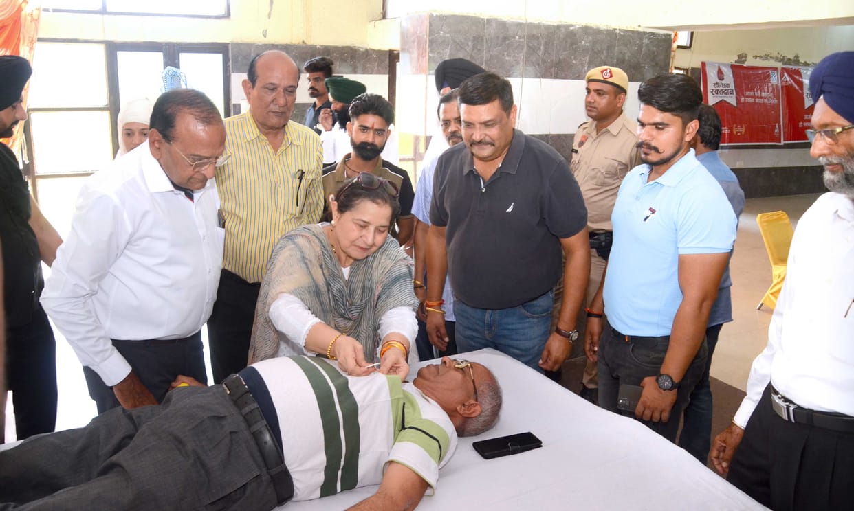 Youth made great donation enthusiastically in blood donation camp