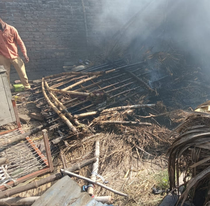 fire caused by short circuit