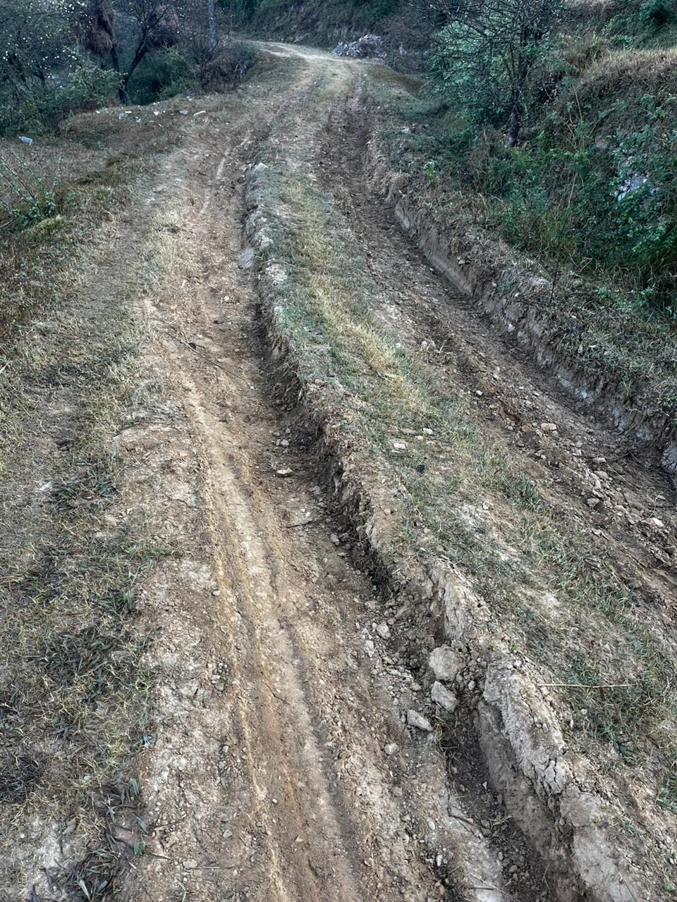 Only three kilometers of road was built in 11 years