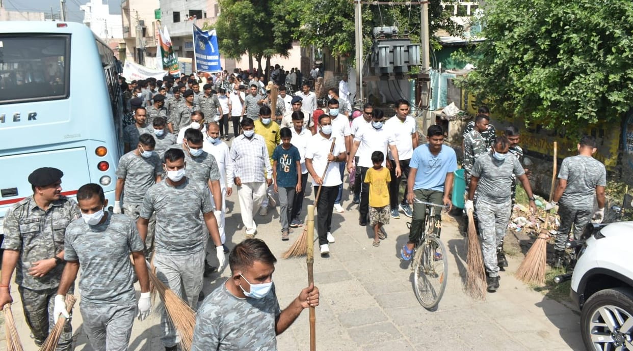 Cleanliness campaign conducted at 40 places in the corporation area