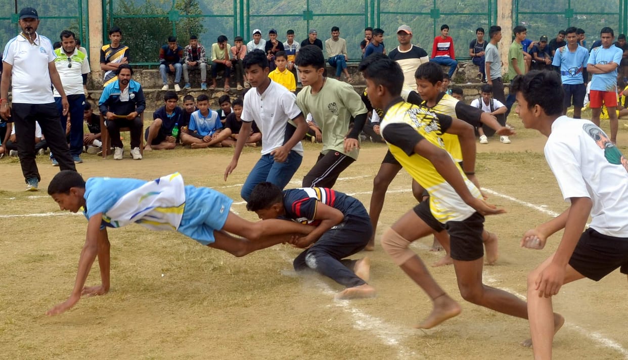Kabaddi: Joshimath's team reached the final in Under 14 boys category