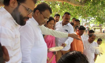 Minister in charge Narendra Kashyap encouraged for fisheries